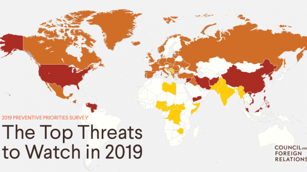 تهدیدات جهانی در سال 2019