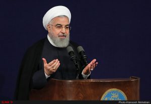 روحانی در راهپیمایی 22 بهمن 97