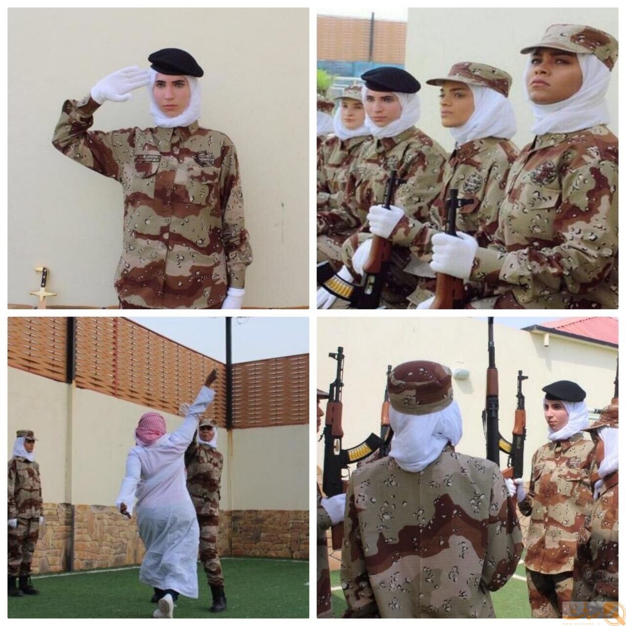 زنان عربستانی در راستای چشم انداز 2030 عربستان در ارتش جذب می شوند