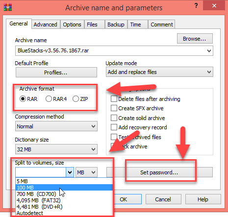 استخراج فایل RAR