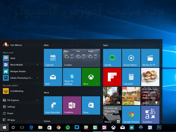 راهنمای استفاده از ویندوز 10، راهنمای کامل ویندوز 10