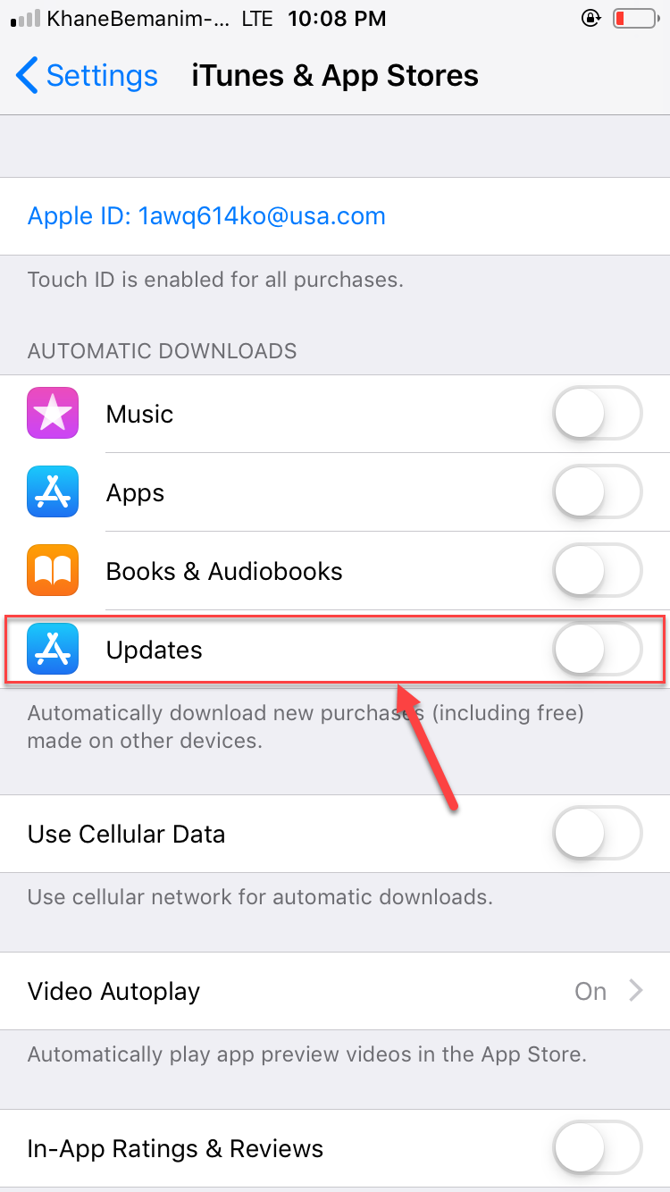 بروزرسانی اپل